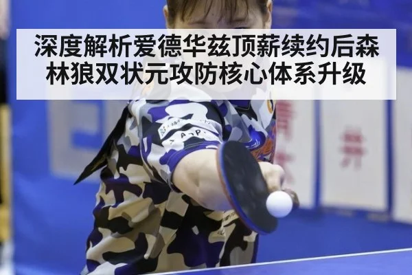深度解析爱德华兹顶薪续约后森林狼双状元攻防核心体系升级